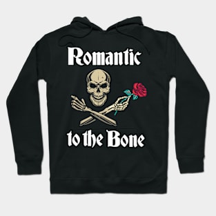 Romantic to the bone | Rose Skeleton Hoodie